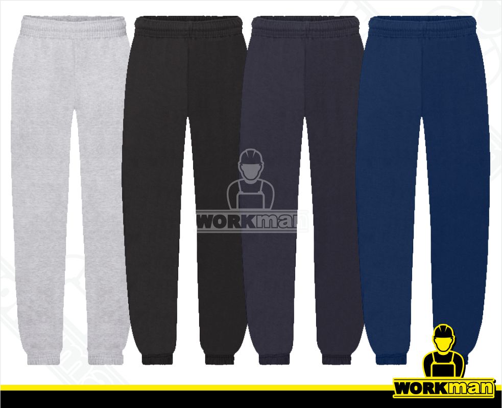 Detské tepláky KIDS CLASSIC ELASTICATED CUFF JOG PANTS Fruit of the Loom :