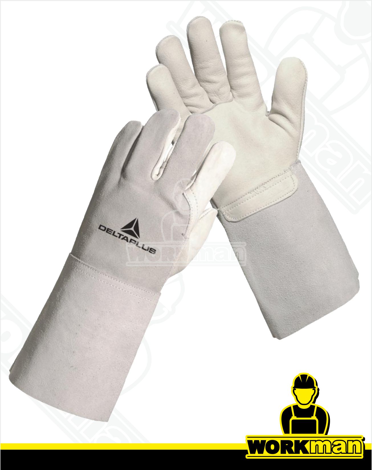 Zváračské pracovné rukavice FC115 Deltaplus