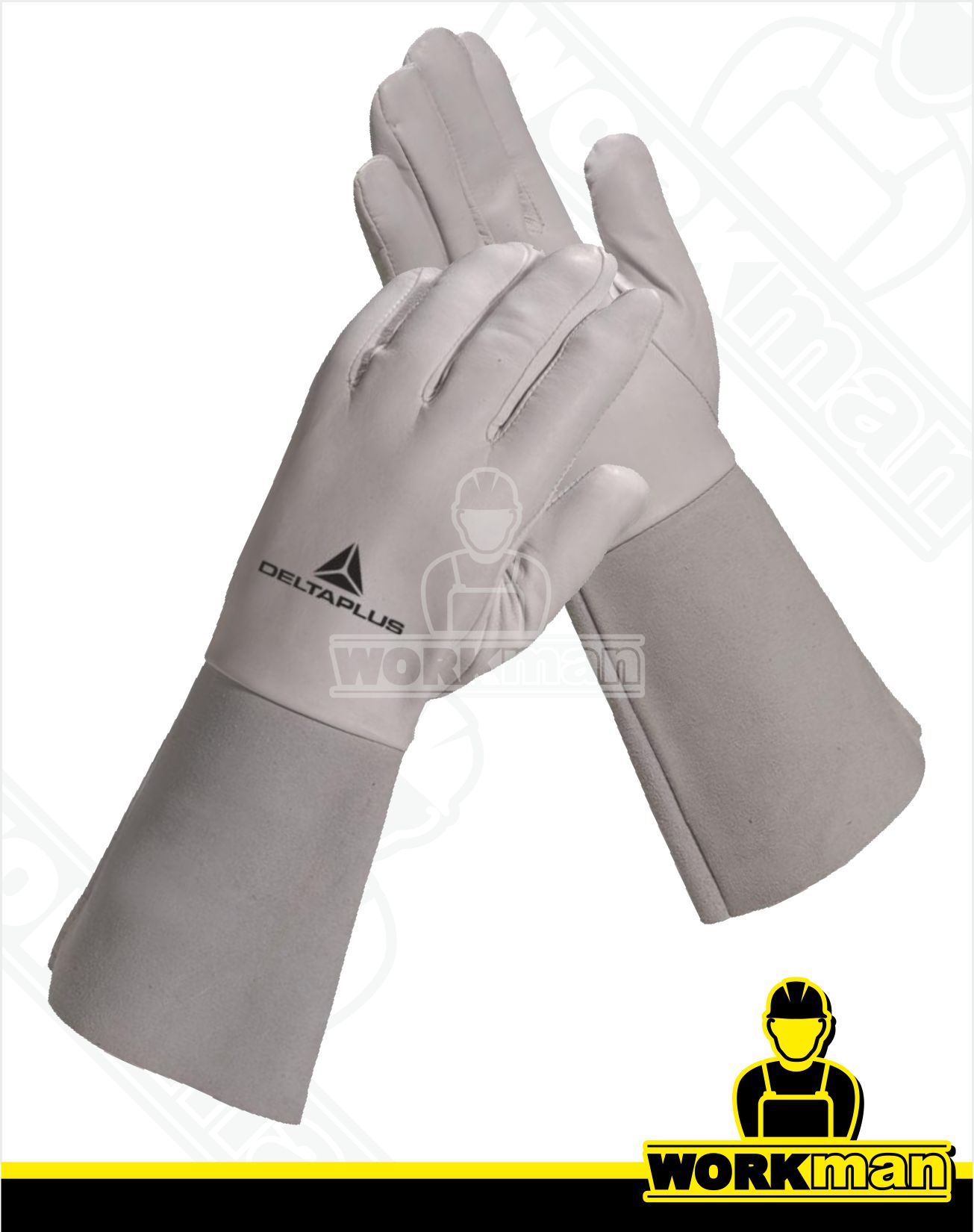 Zváračské pracovné rukavice GFA115K Deltaplus