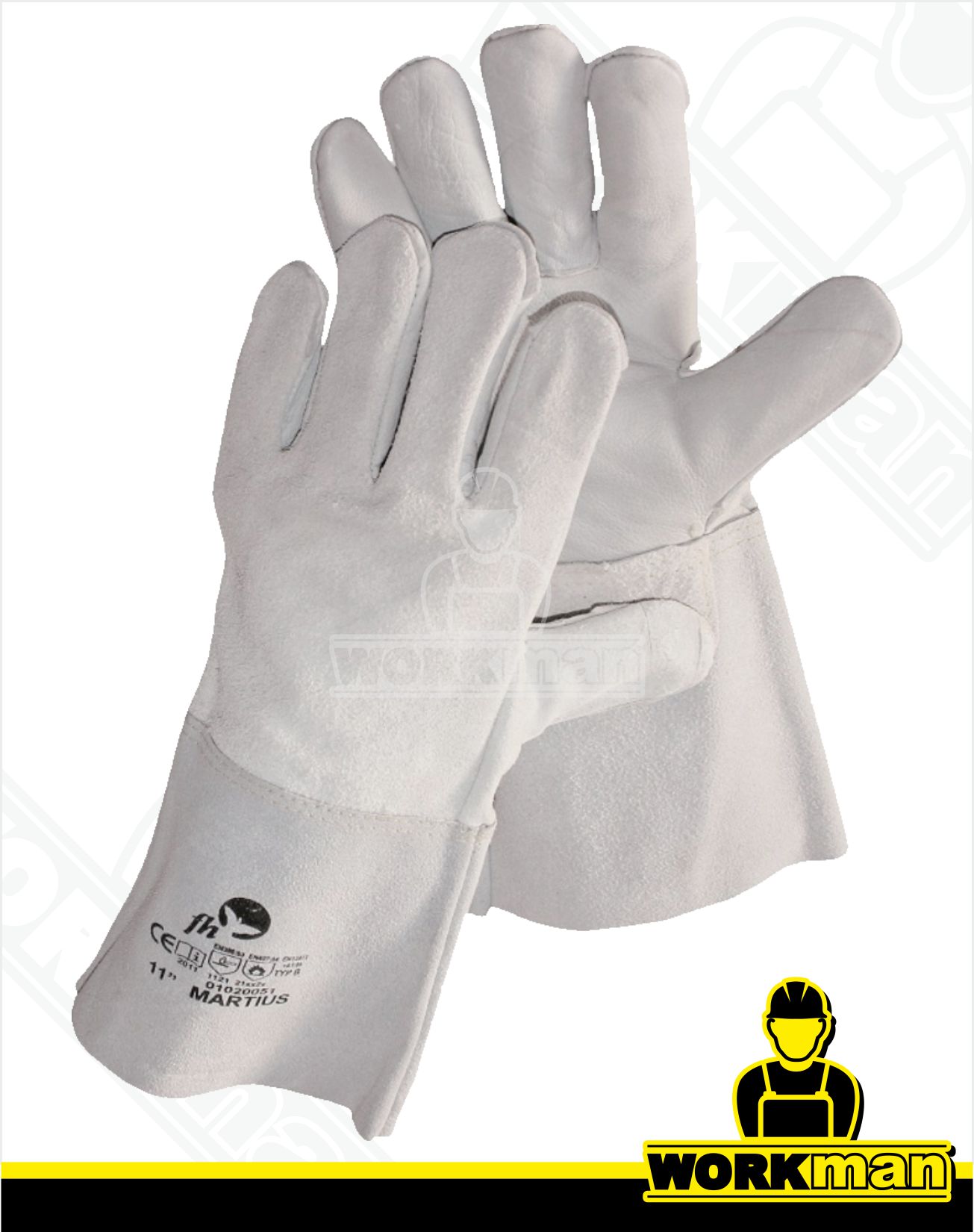 Zváračské pracovné rukavice MARTIUS Freehand