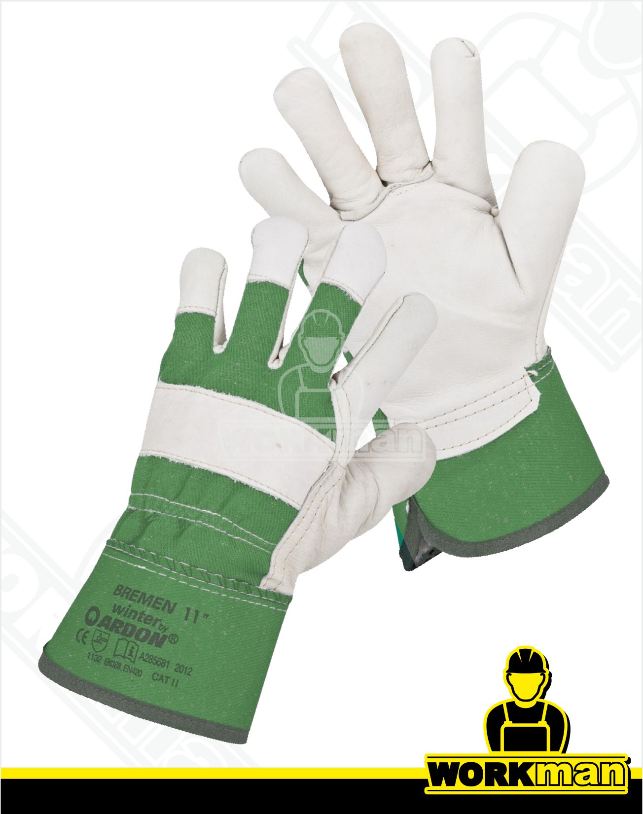 Zateplené kombinované rukavice BREMENN WINTER Ardon -