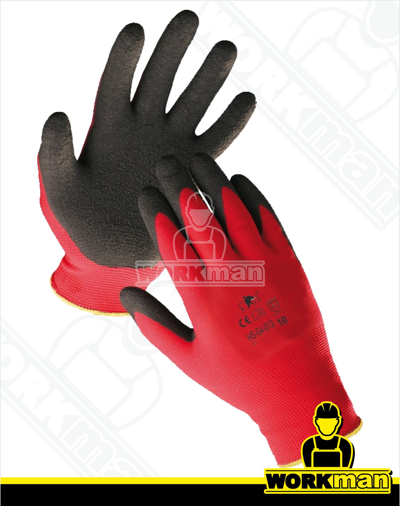 Povrstvené pracovné rukavice HORNBILL LIGHT HS-04-012 Fridrich&Fridrich