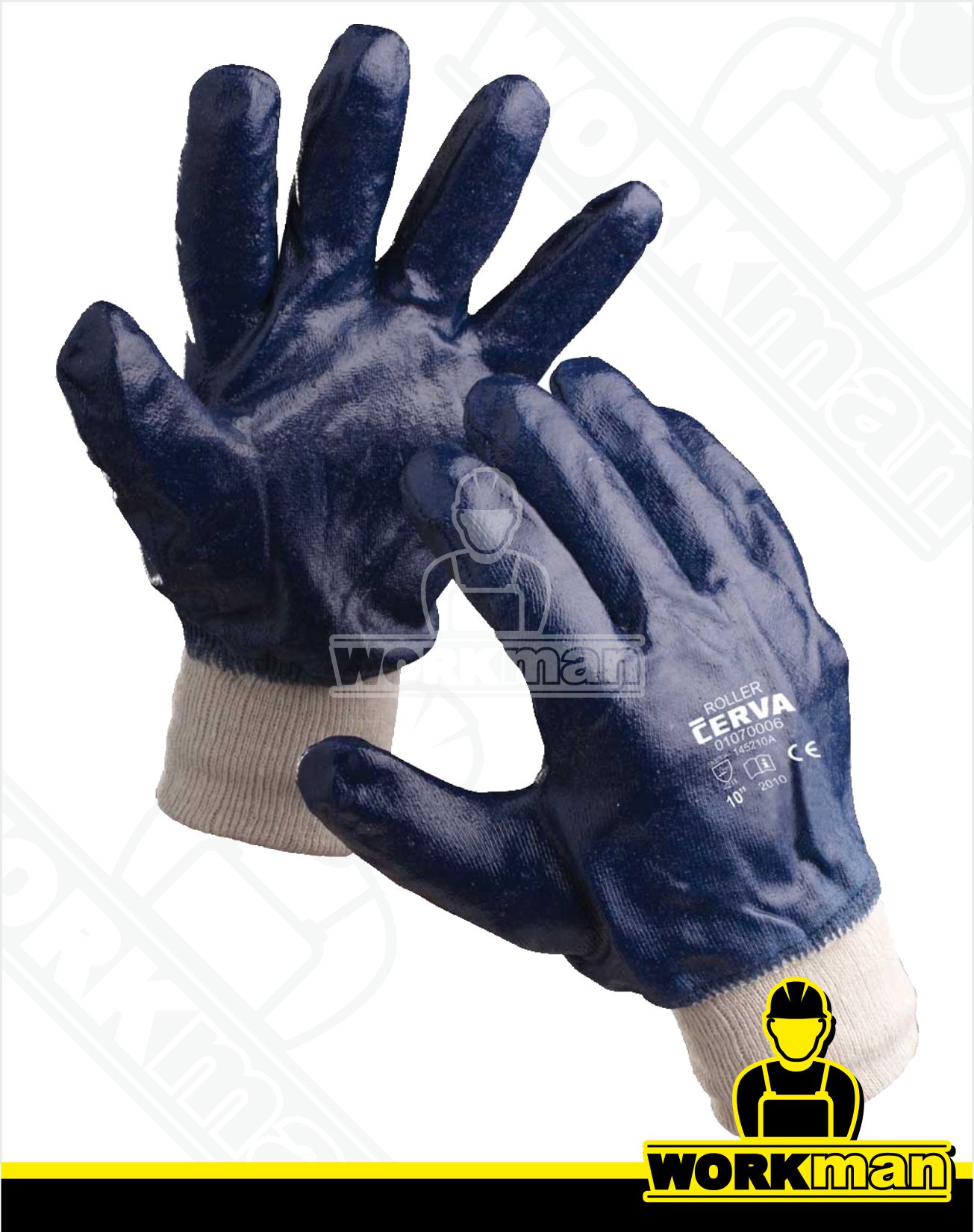 Povrstvené rukavice ROLLER Červa