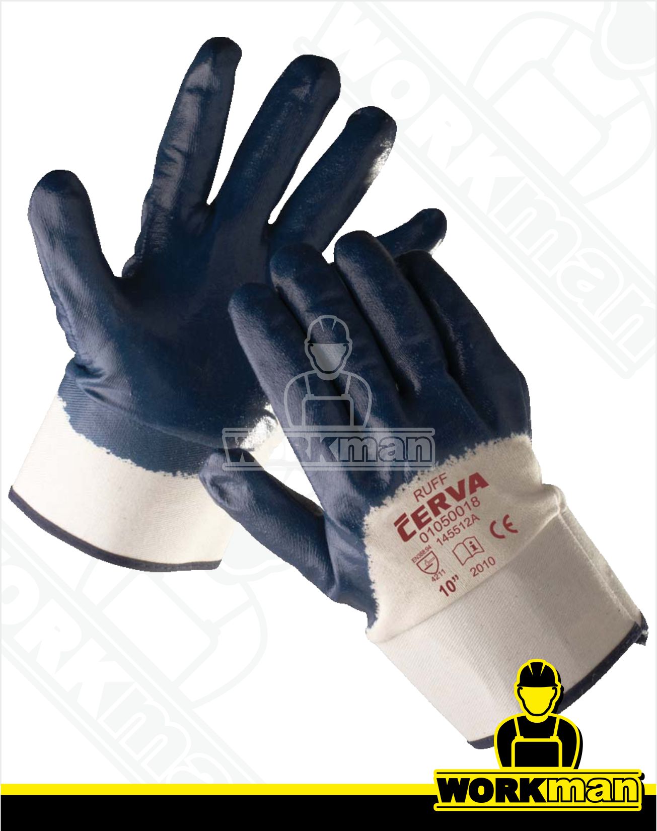 Povrstvené rukavice RUFF Červa