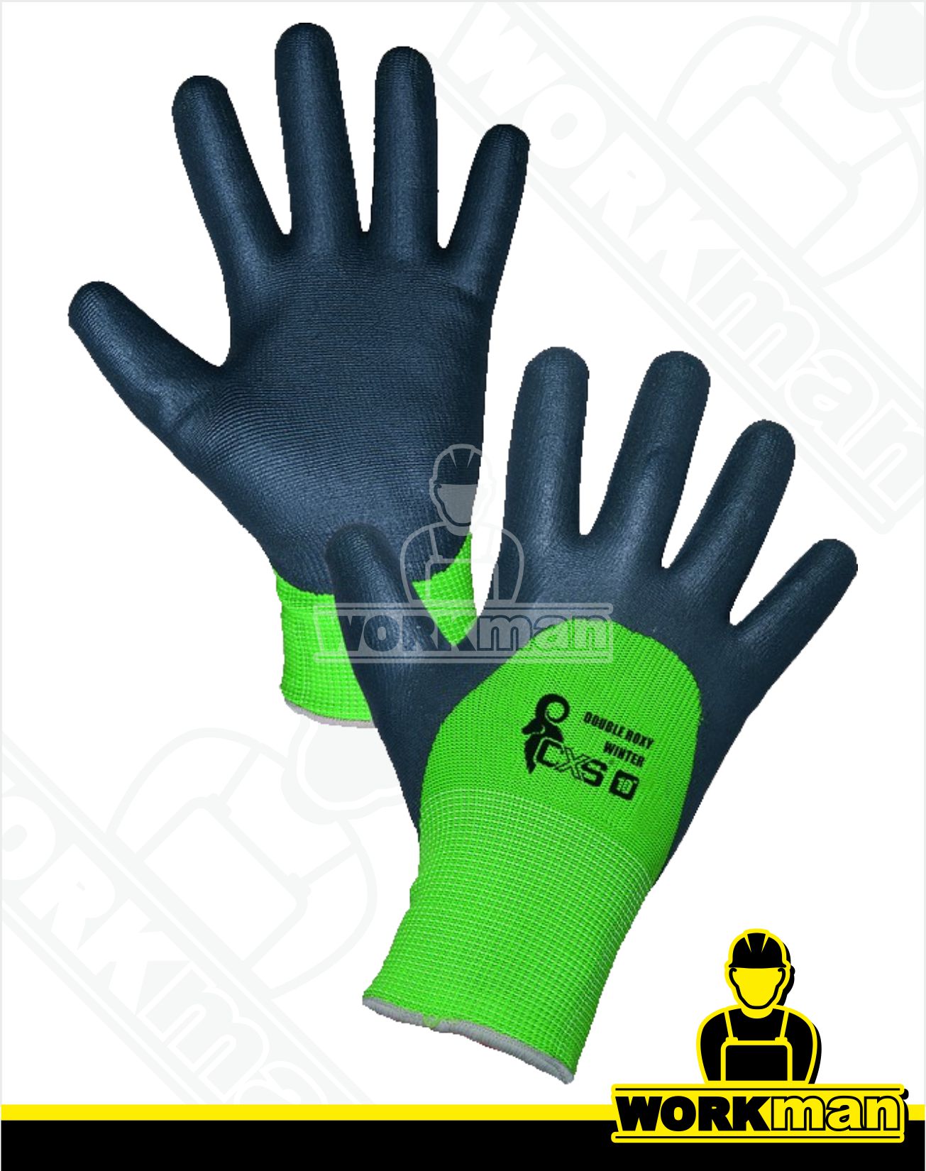 Zimné povrstvené rukavice ROXY DOUBLE WINTER Cxs