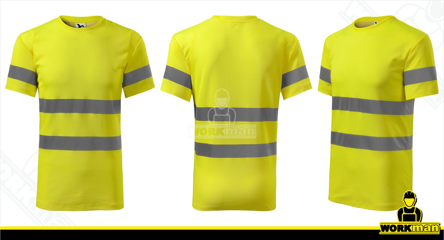 Reflexné polobavlnené tričko PROTECT 1V9 Rimeck