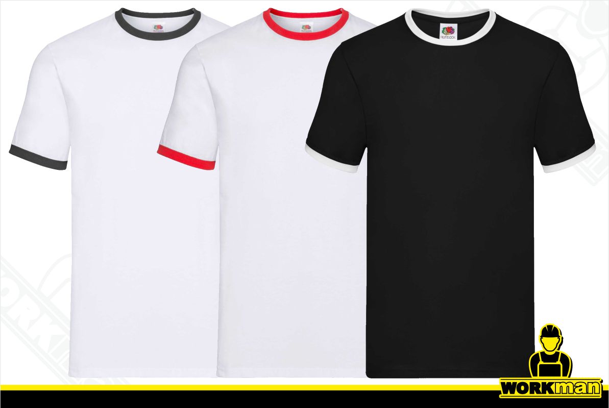 Pánske tričko RINGER T Fruit of the Loom