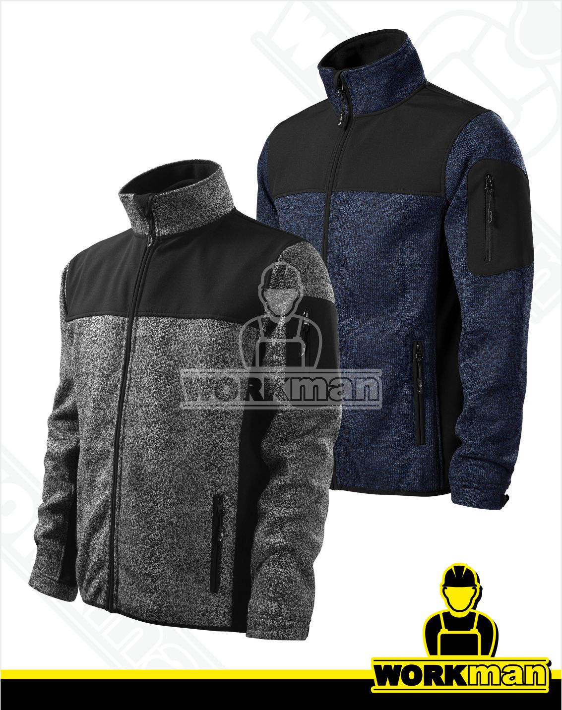 Pánska softshellová bunda CASUAL Malfini Premium