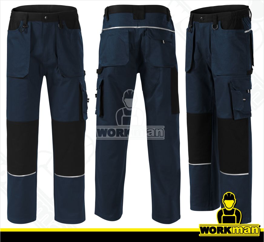 Montérkové nohavice WOODY do pása Rimeck