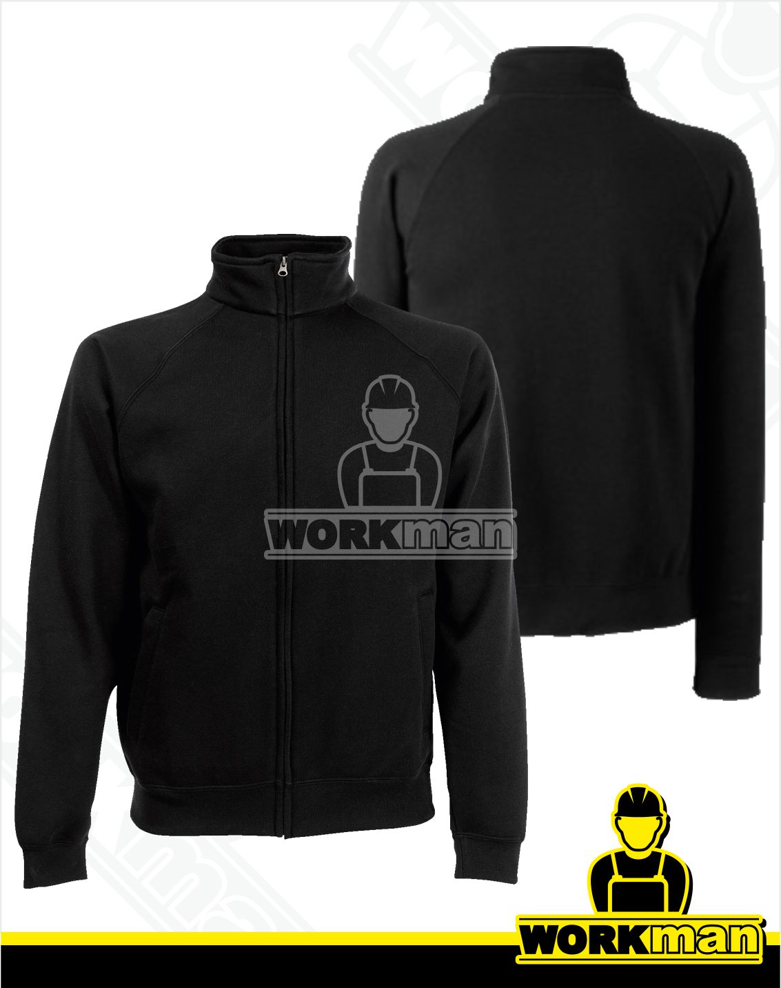 Pánska mikina PREMIUM SWEAT JACKET Fruit of the Loom