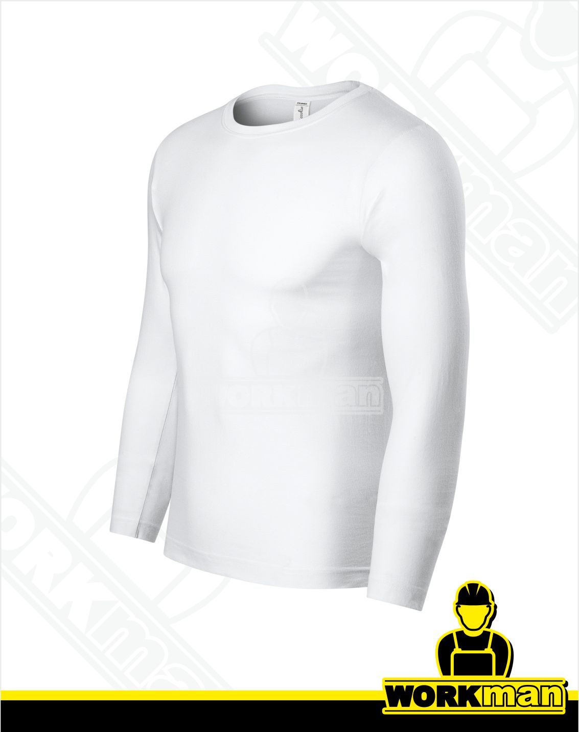 Unisex tričko PROGRESS LS Piccolio biela