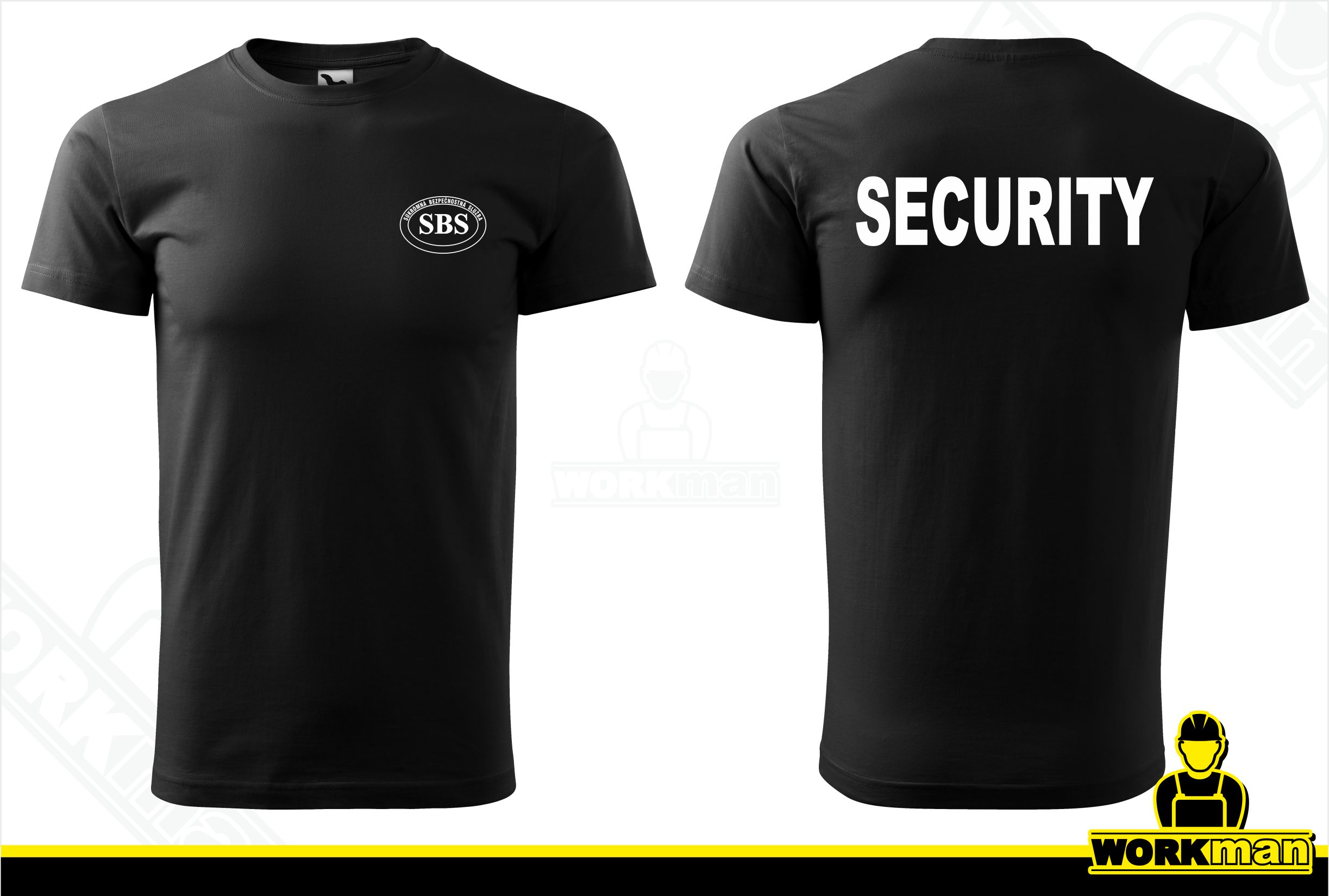 Tričko SBS-SECURITY 200g