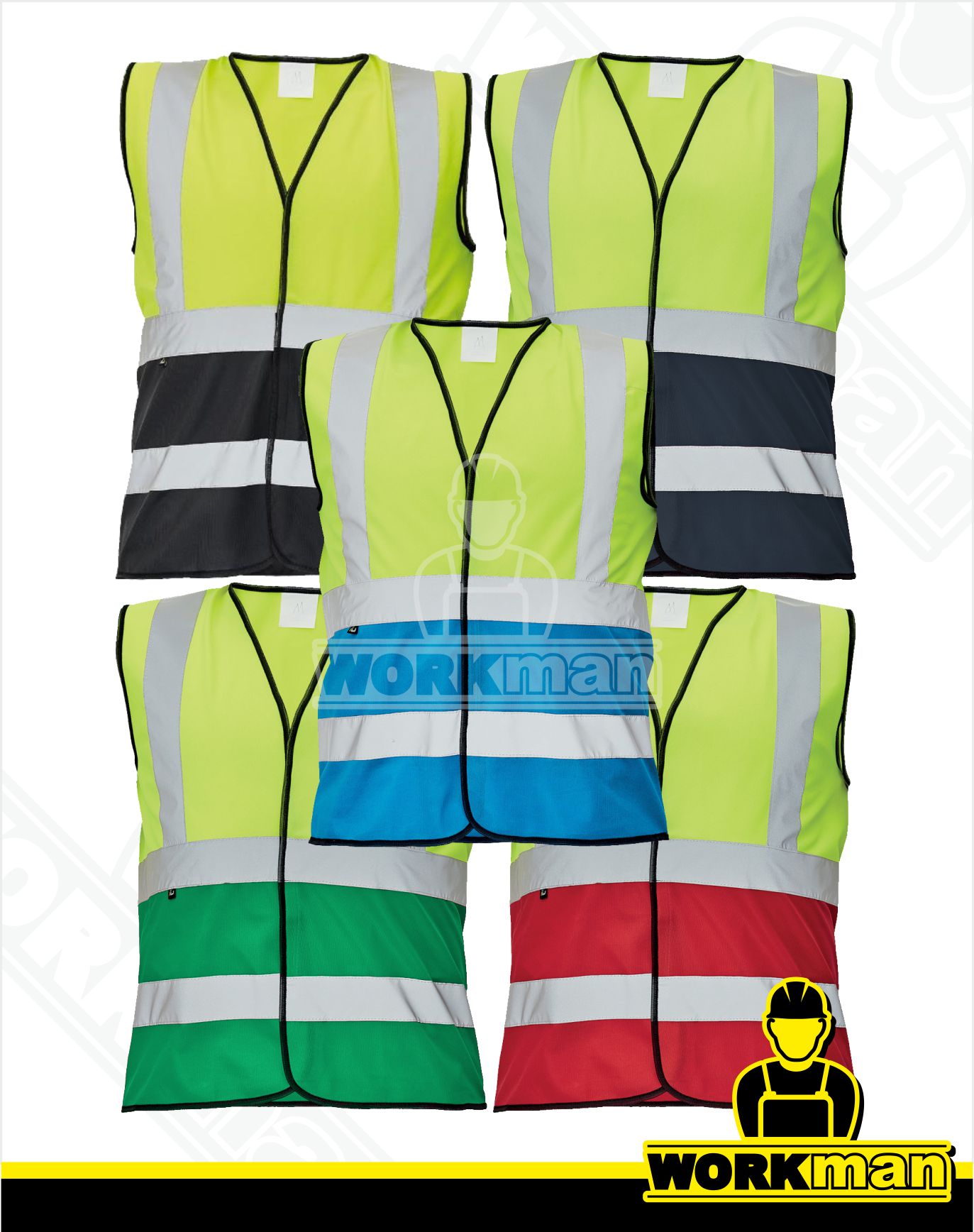 Reflexná vesta LYNX DUO Červa