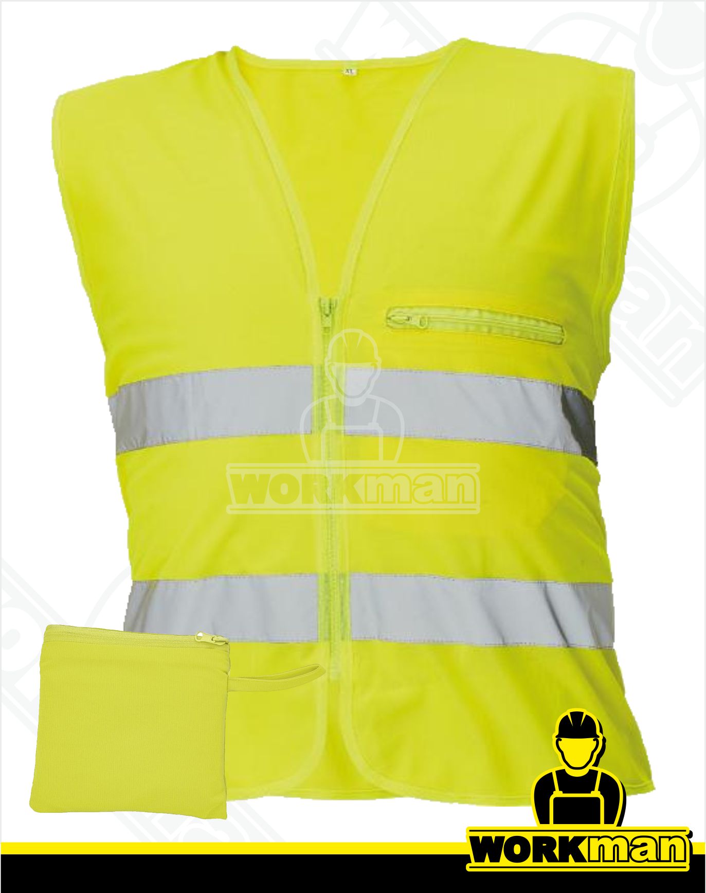 Reflexná vesta LYNX PACK Červa