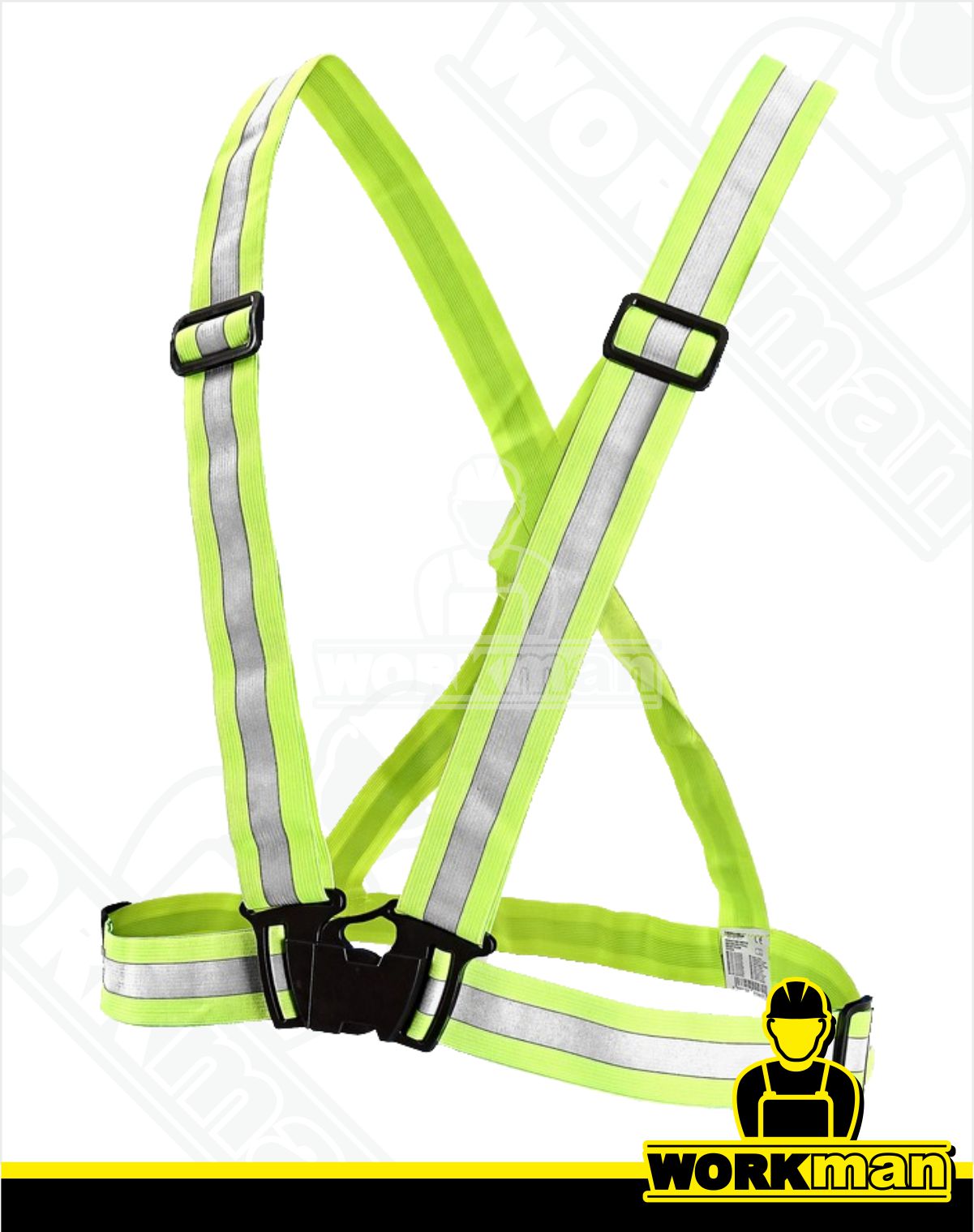 Reflexný ramenný kríž CROSS BELT VIZWELL Cxs