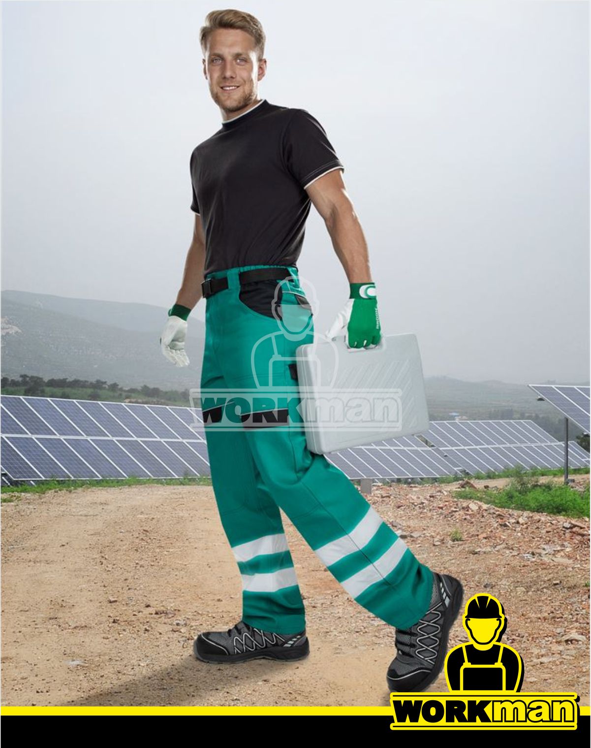 Reflexné montérkové nohavice COOL TREND do pása Ardon