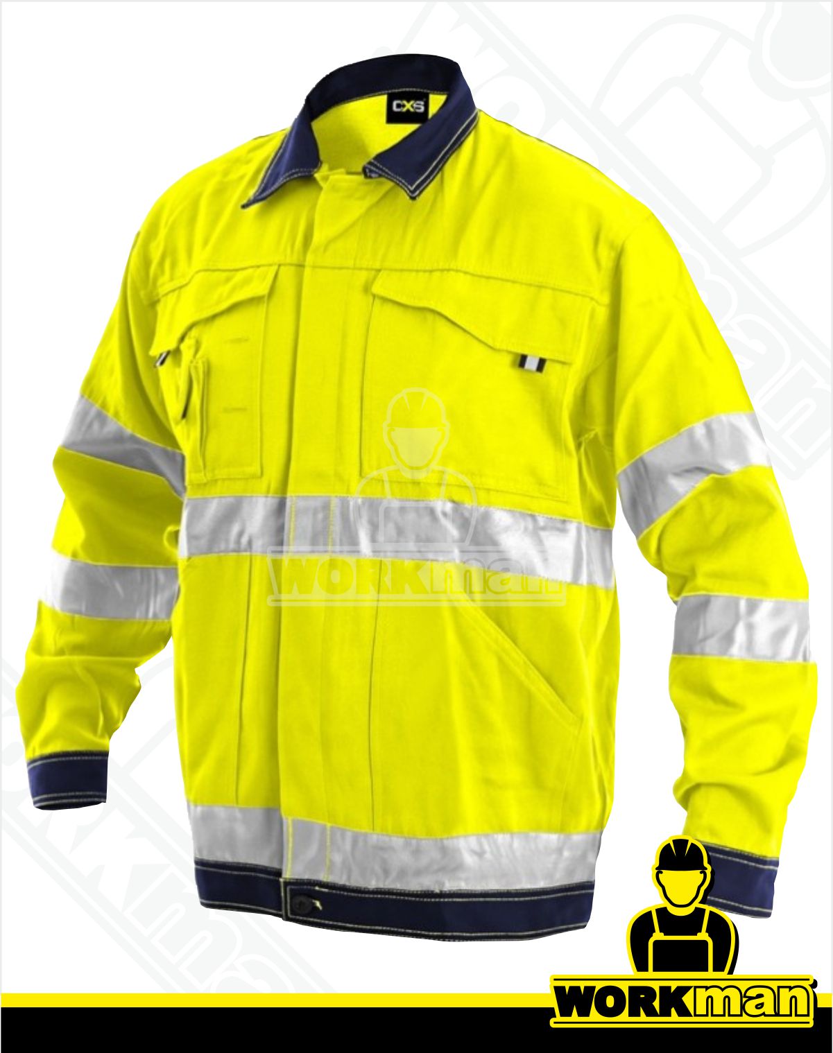 Reflexná montérková blúza NORWICH Cxs