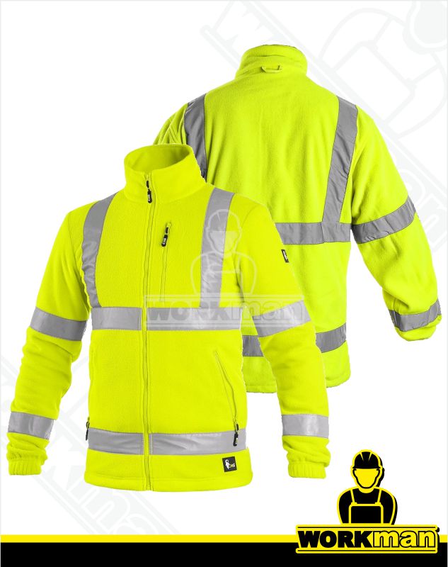 Reflexná fleece bunda PRESTON Cxs