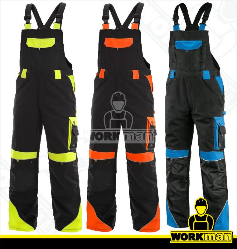 Montérkové nohavice SIRIUS BRIGHTON s náprsenkou Cxs