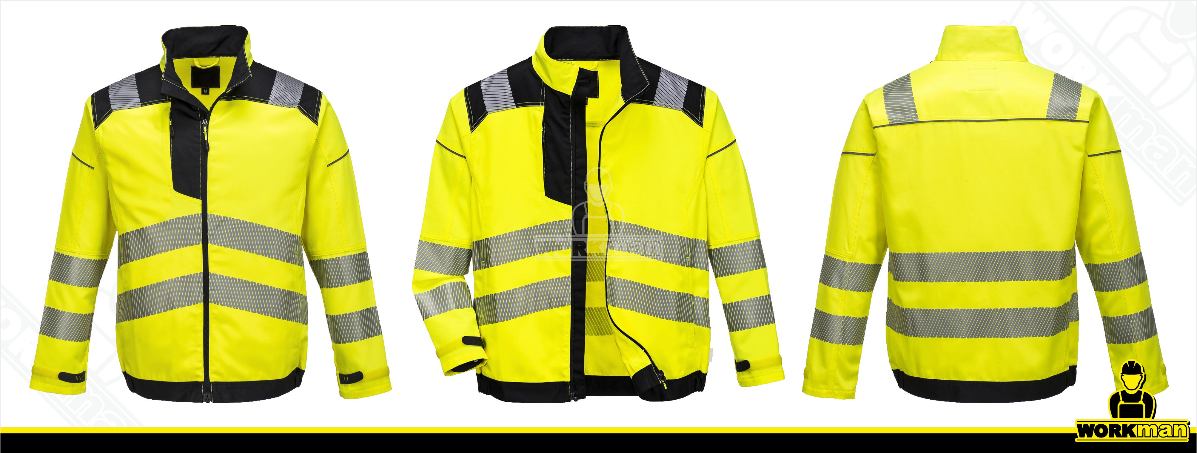 Reflexná montérková bunda VISION T500 Portwest