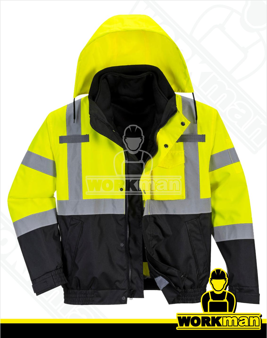 Reflexná bunda PREMIUM BOMBER 3v1 S365 Portwest