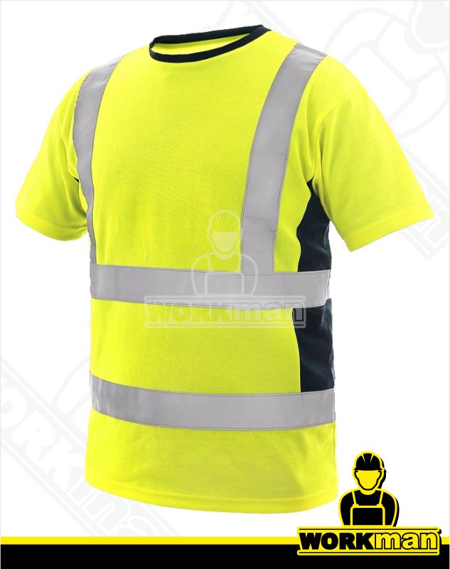 Reflexné polobavlnené tričko EXETER Cxs