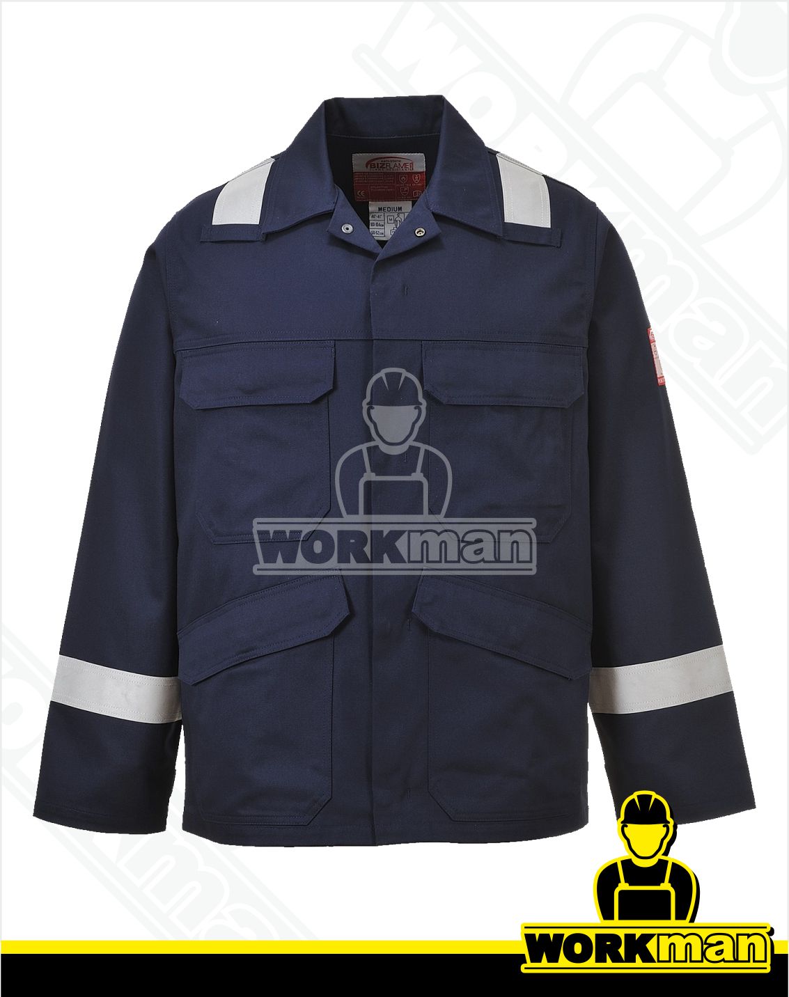 Antistatické blúza s nehorľavou úpravou FR25 Portwest