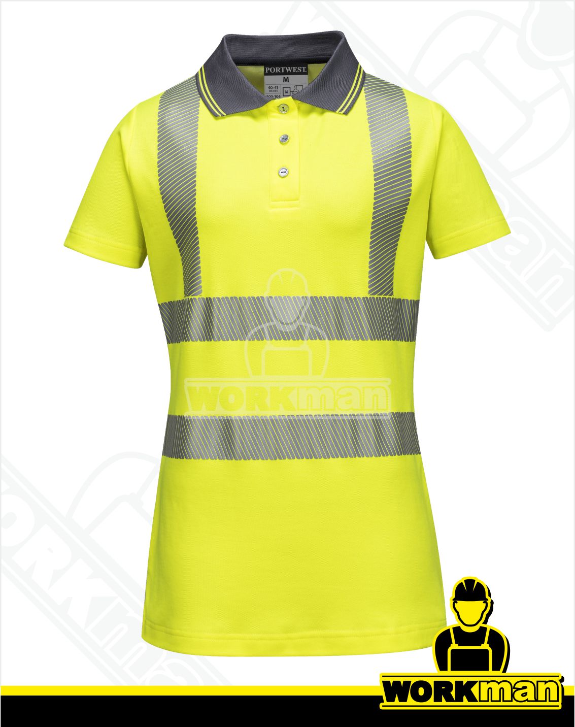 Dámska reflexná polokošeľa LW72 Portwest