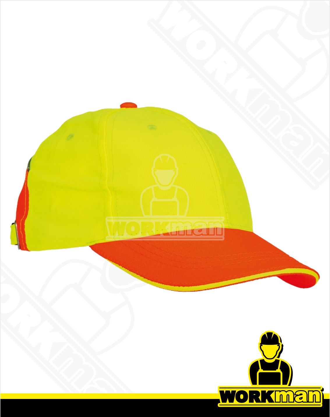 Reflexná šiltovka KNOXFIELD HI-VIS Červa