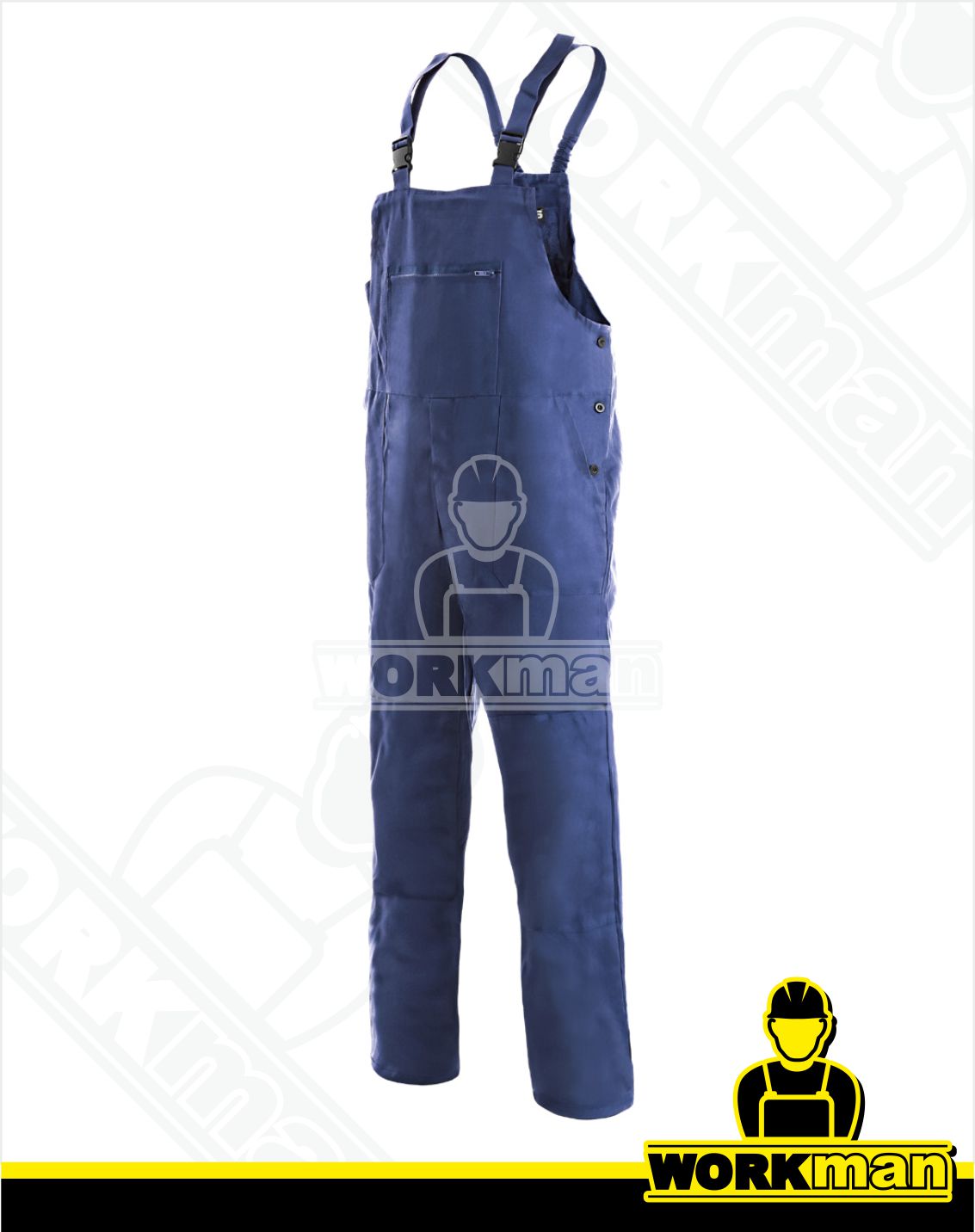 Montérkové nohavice FRANTA s náprsenkou Cxs