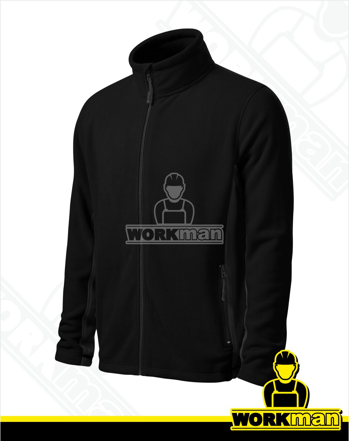 Pánska fleece bunda FROSTY Malfini čierna