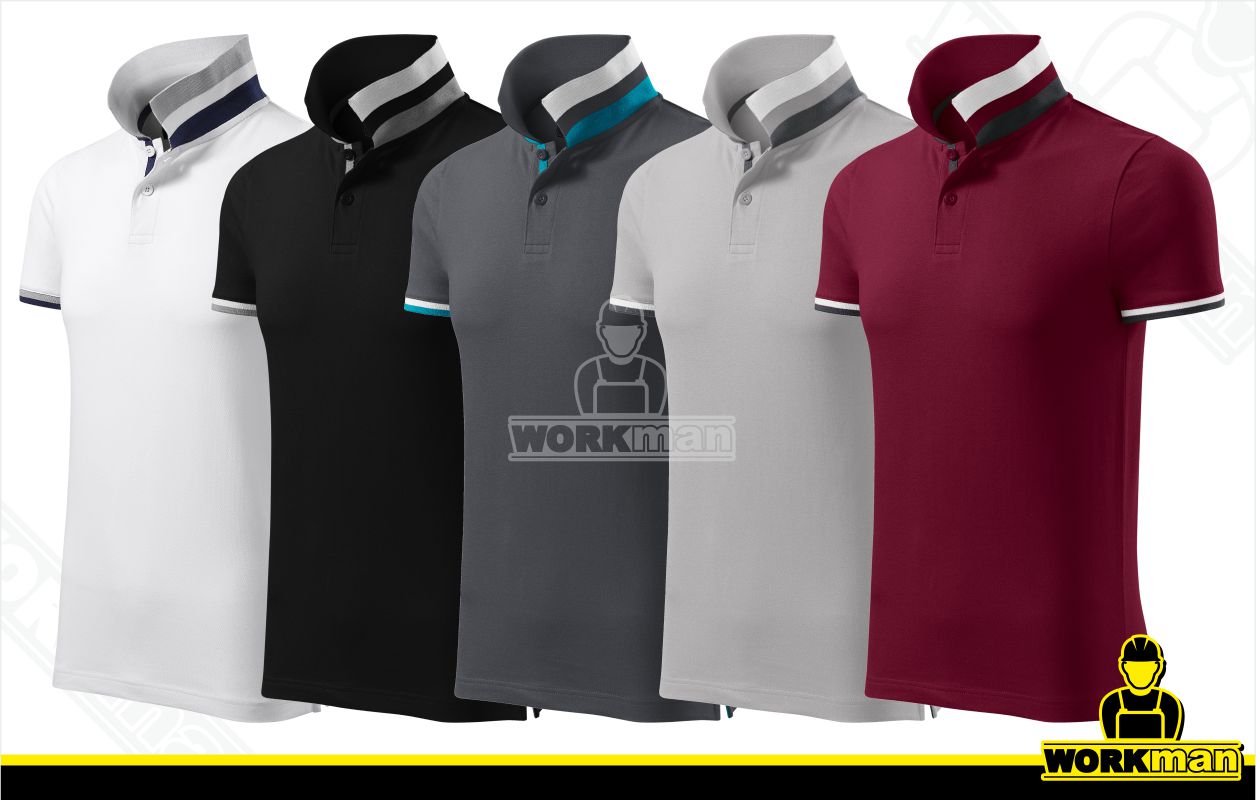 Pánska polokošeľa COLLAR UP Malfini Premium