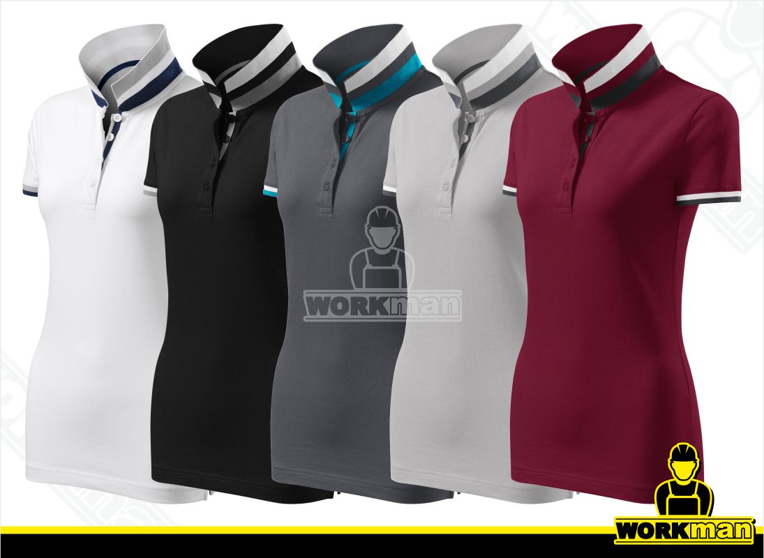 Dámska polokošeľa COLLAR UP Malfini Premium