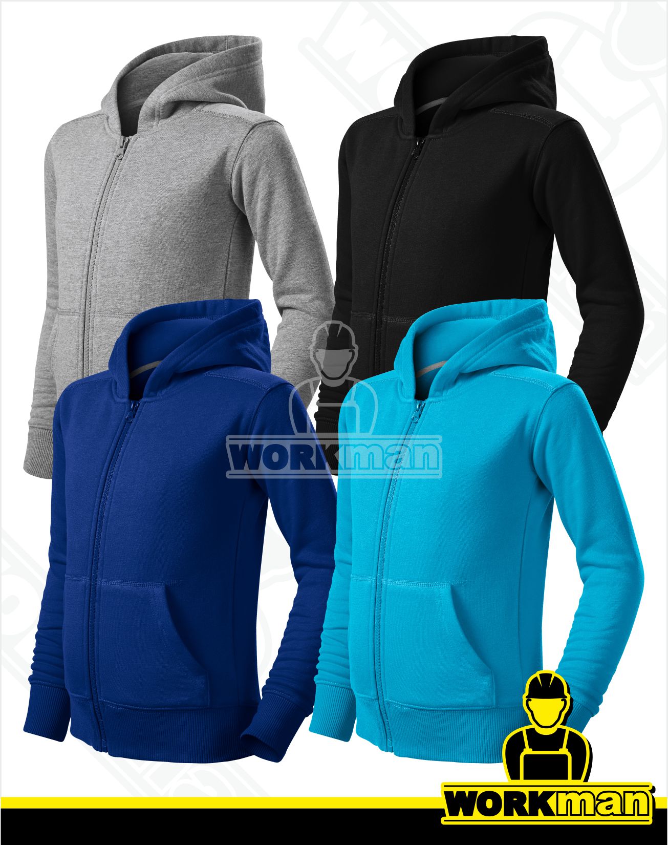 Detská mikina TRENDY ZIPPER Malfini