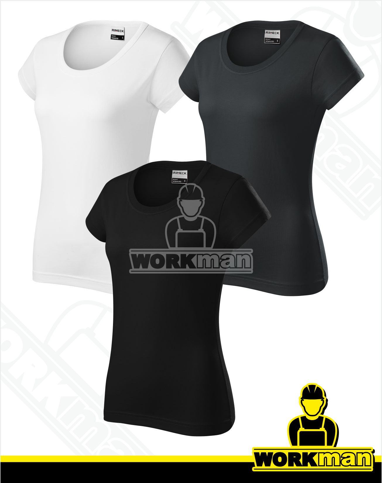 Dámske vysokoprateľné tričko RESIST HEAVY Rimeck