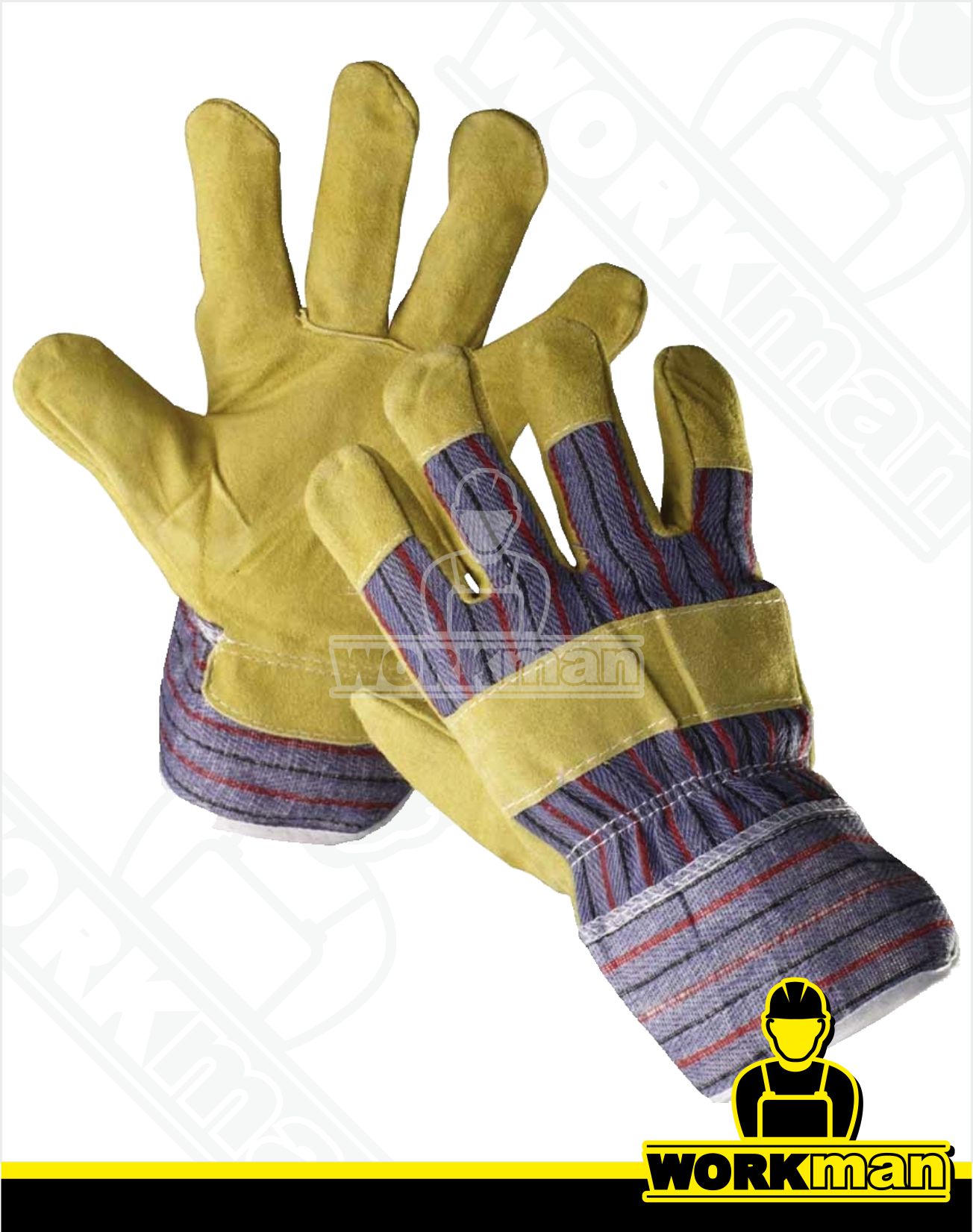 Kombinované pracovné rukavice TERN Červa