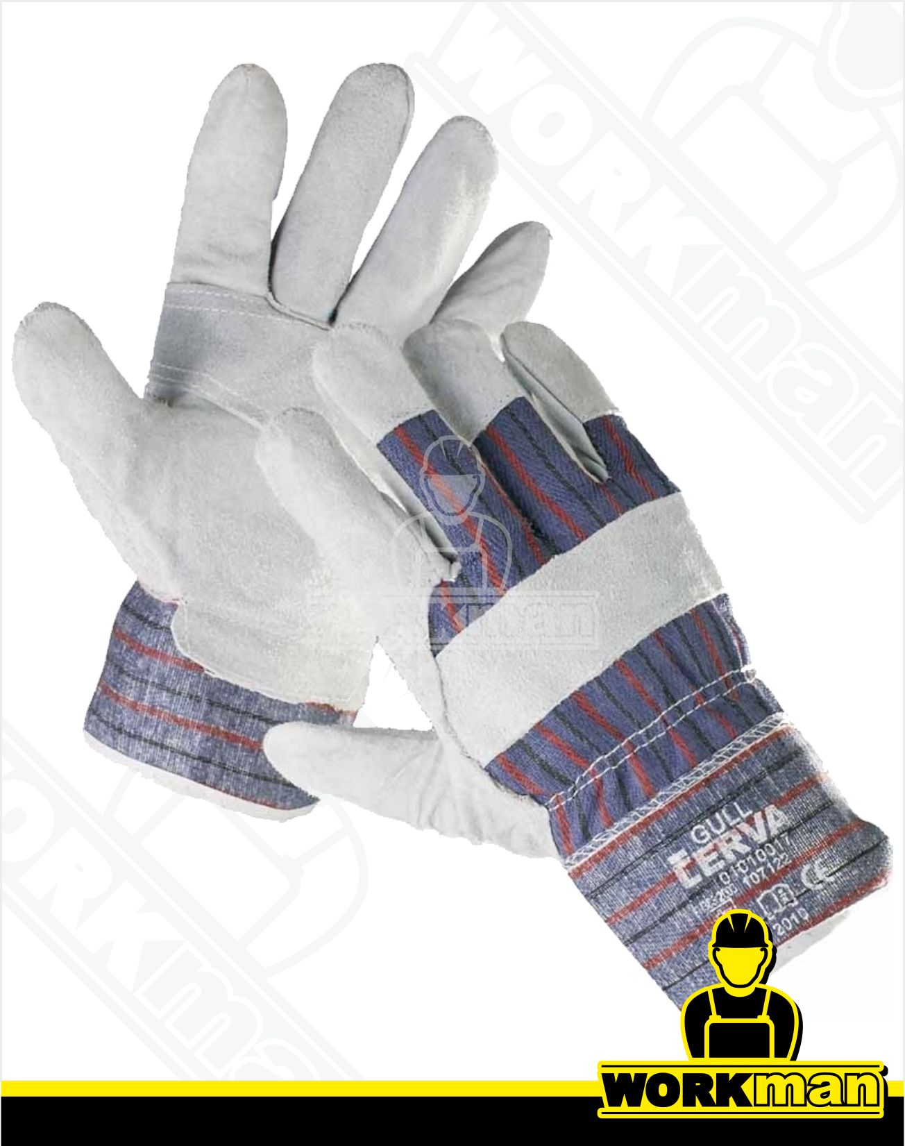 Kombinované rukavice GULL Červa