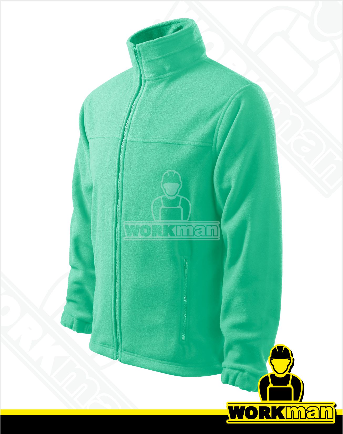 Pánska fleece bunda JACKET Rimeck mätová