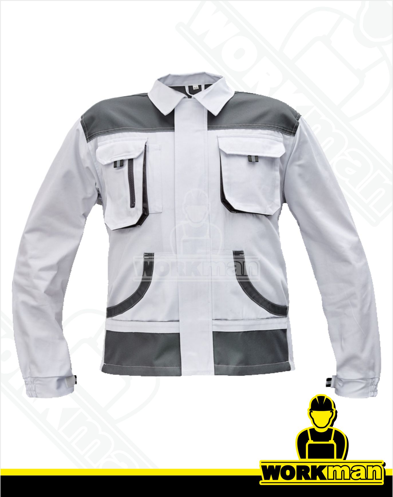 Montérková blúza BE-01-002 F&F biela