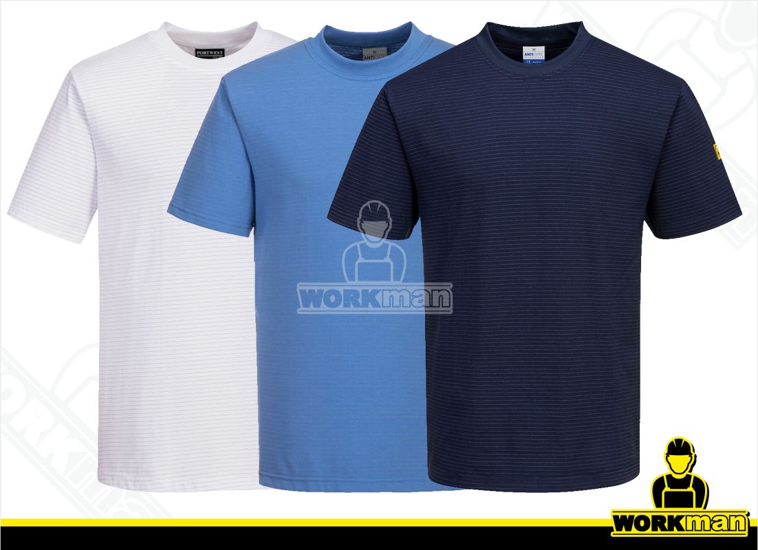 Antistatické tričko ESD AS20 Portwest