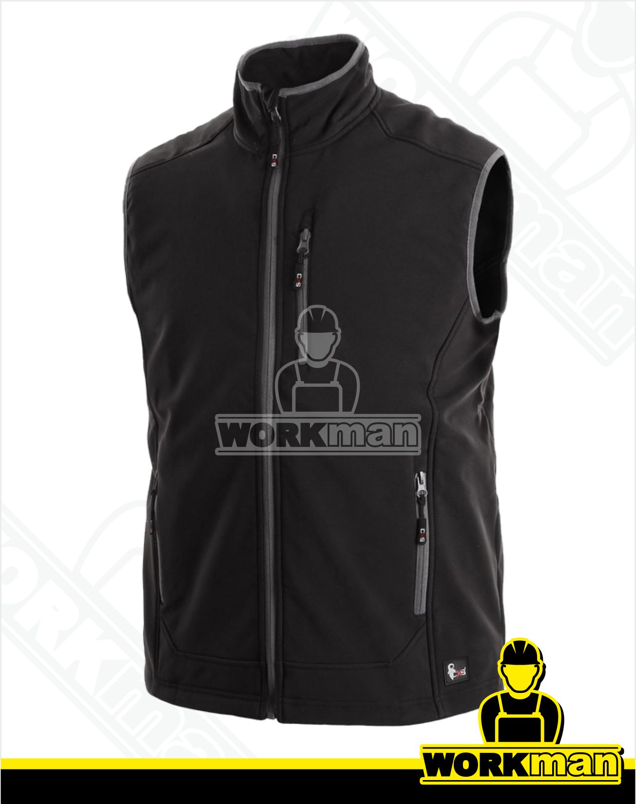 Pánska softshellová vesta TOPEKA Cxs