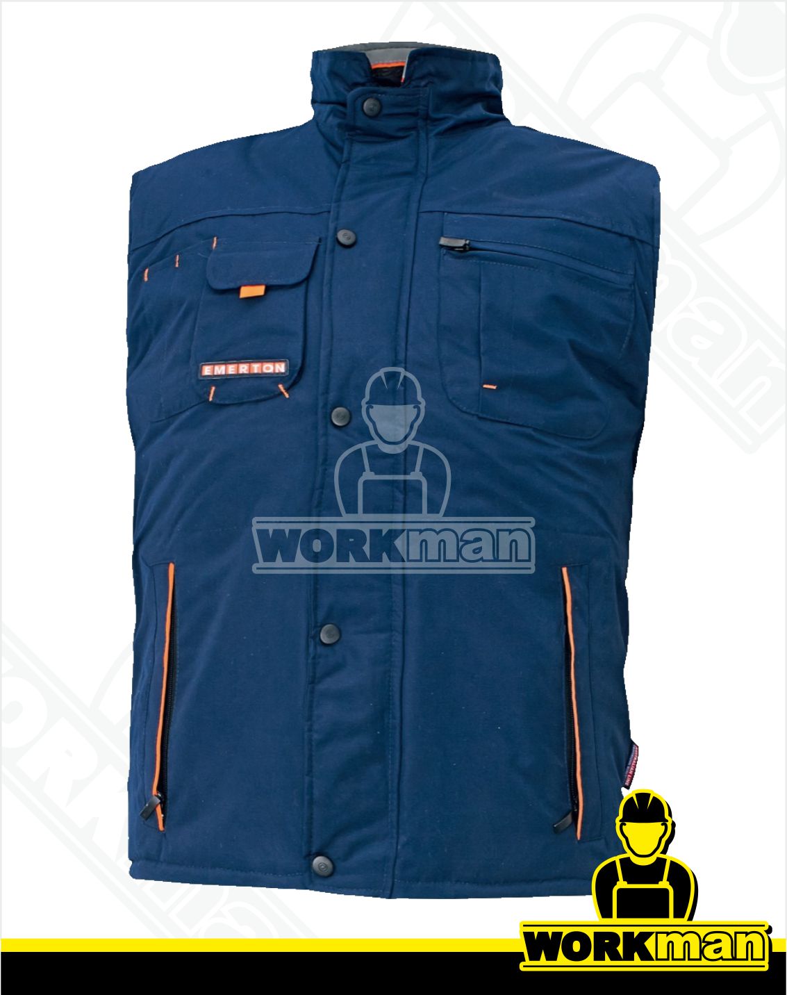 Zimná montérková vesta EMERTON Červa