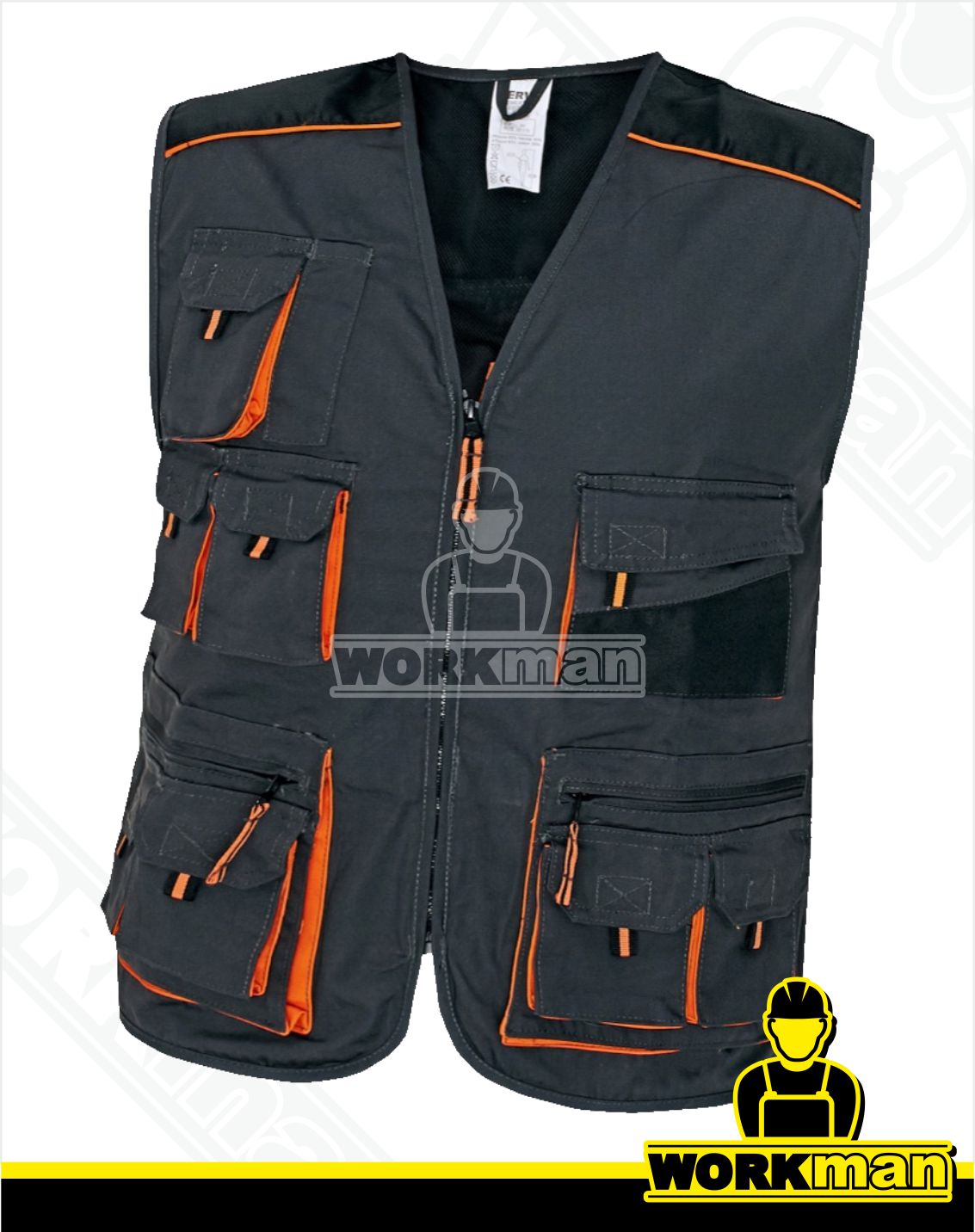 Montérková vesta EMERTON Červa