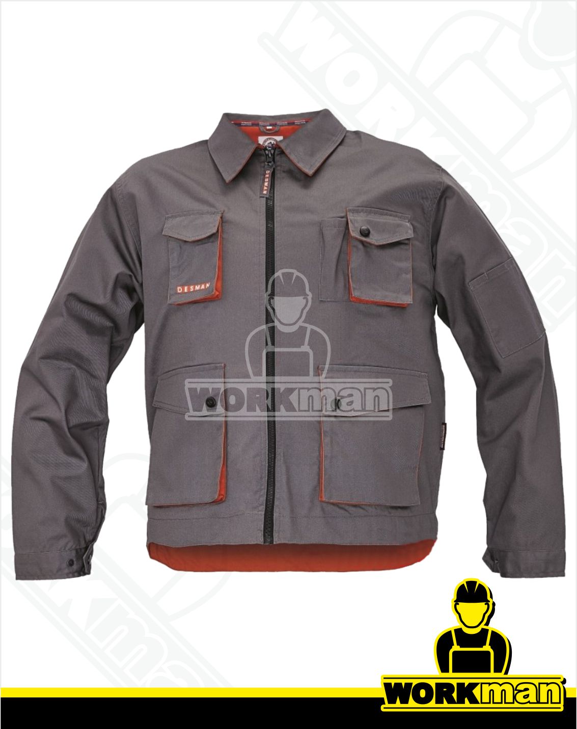 Monterková bunda DESMAN Červa