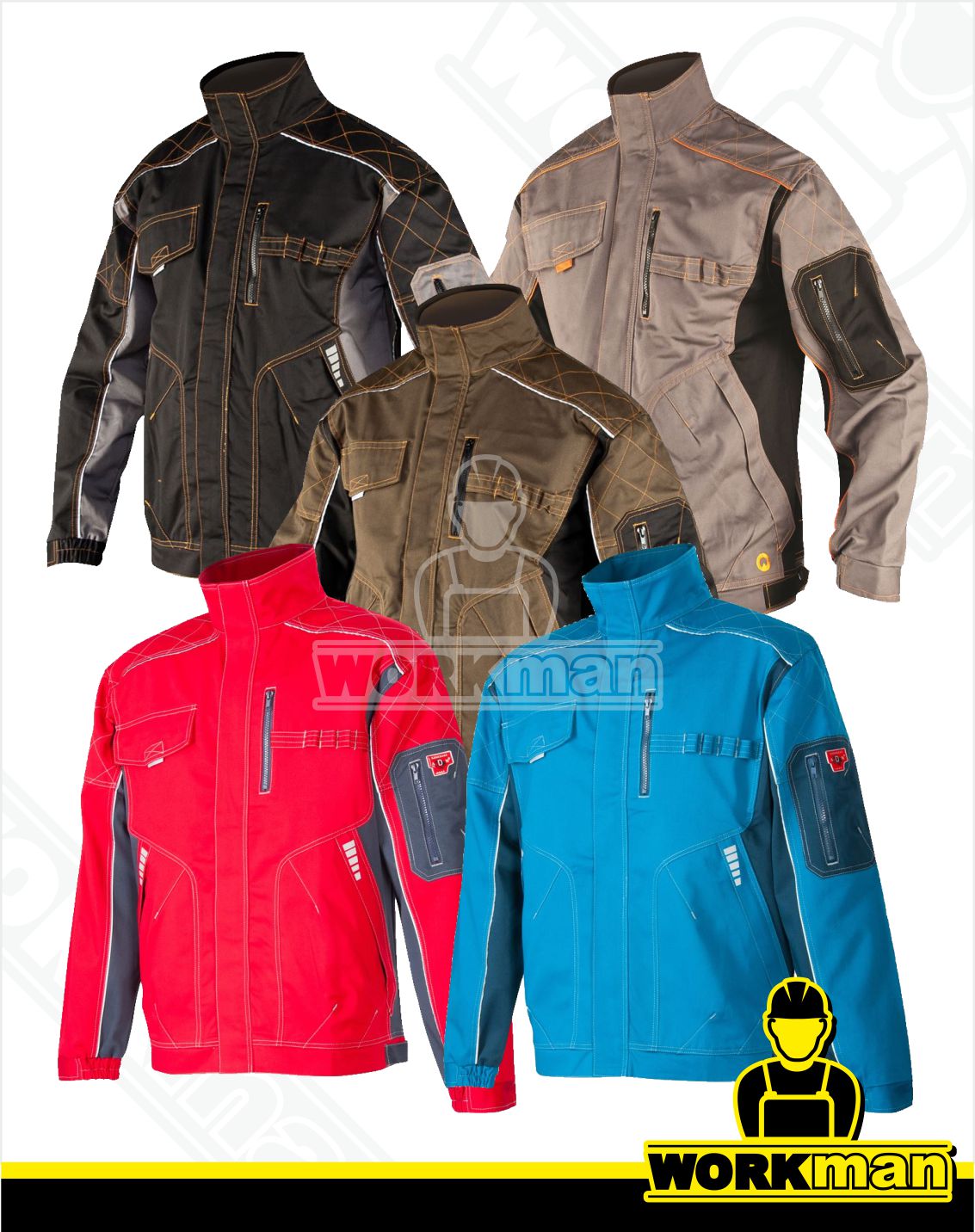 Montérková blúza VISION Ardon