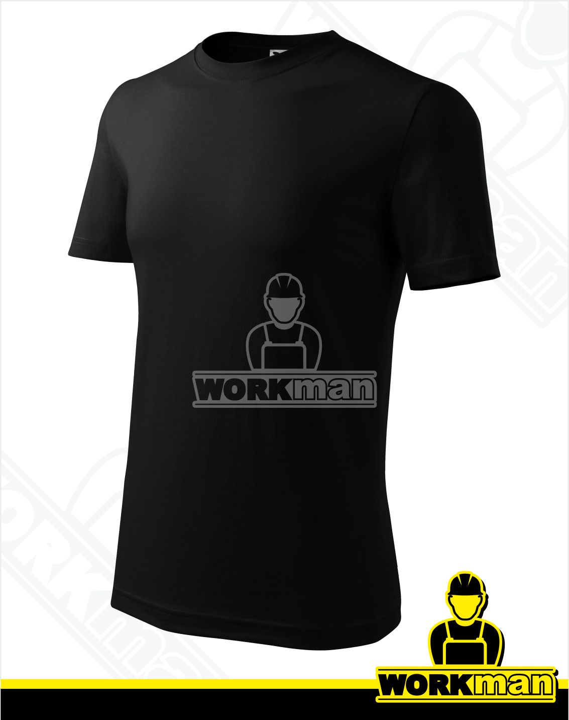 Pánske tričko CLASSIC NEW Malfini čierna