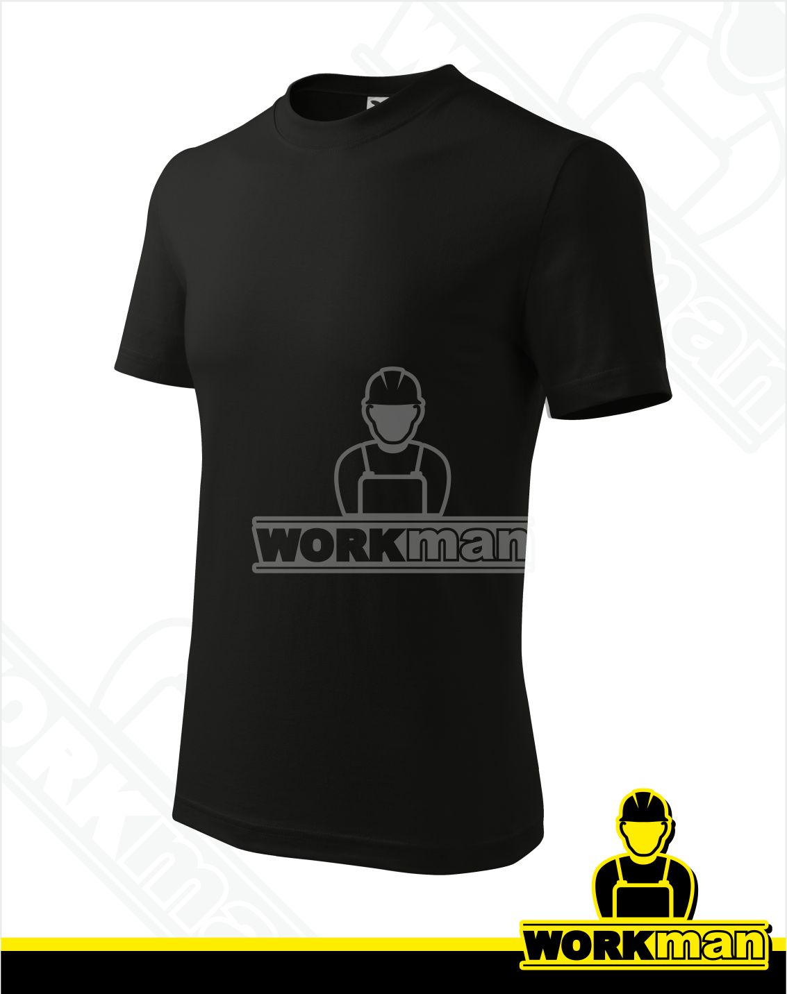 Tričko pánske CLASSIC Malfini čierna