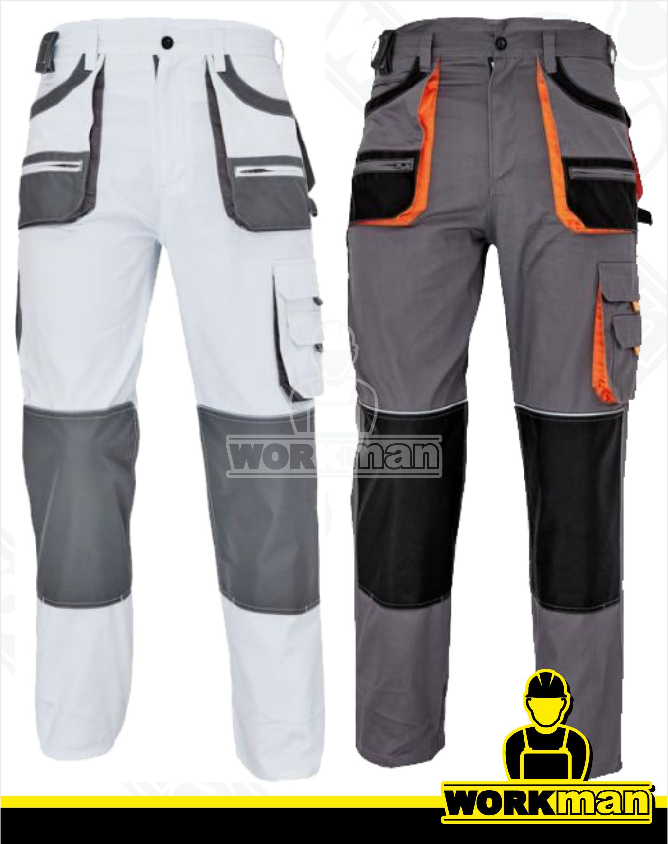 Montérkové nohavice BE-01-003 do pása F&F