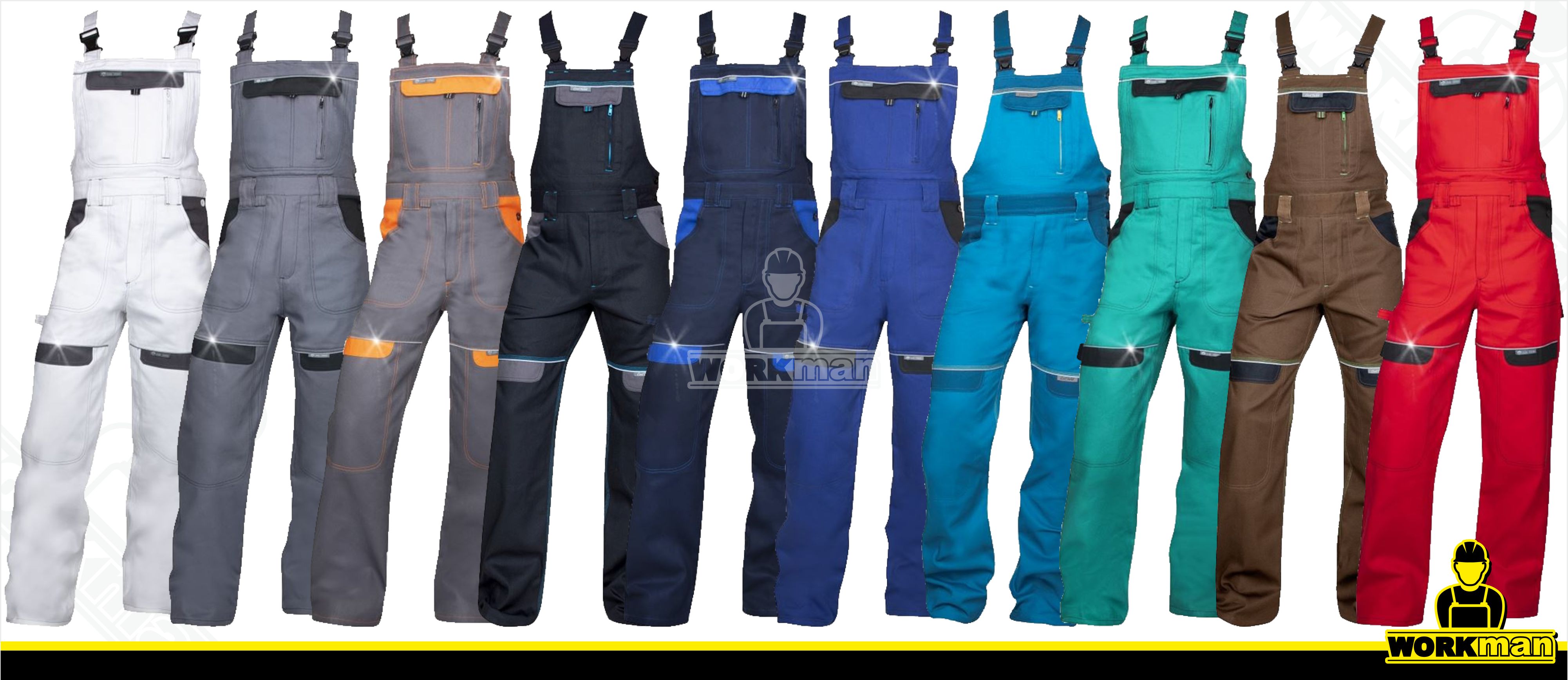 Montérkové nohavice COOL TREND s náprsenkou Ardon