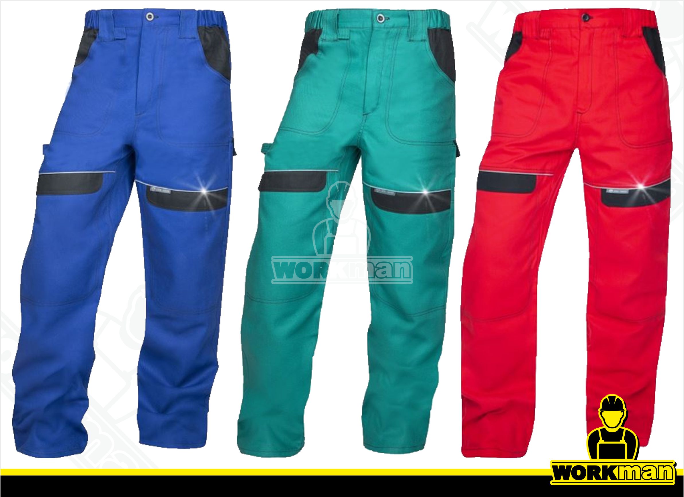 Predĺžené montérkové nohavice COOL TREND do pása Ardon